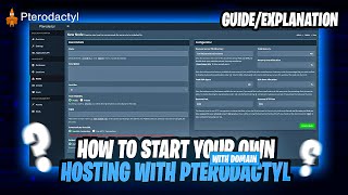 How To Install Pterodactyl Panel With Domain  2024 Tutorial [upl. by Jurdi]