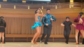 22nd Annual MCPS Latin Dance Competition Gaithersburg Bachata 1st place [upl. by Jeroma]