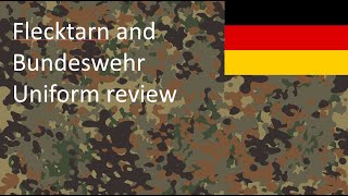 Flecktarn and Bundeswehr Uniform Review Epic Militaria [upl. by Ellenrahs830]