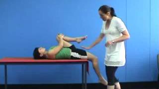 The Thomas test video from Structure and Function of the Hip and Pelvis CEC course [upl. by Enidaj698]