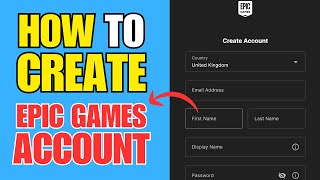 How To Create An Epic Games Account For Fortnite Easy [upl. by Sej]