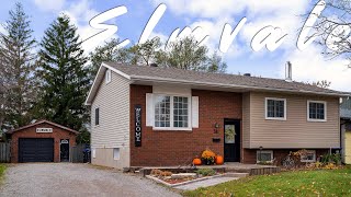 A real estate listing on 38 Centennial Avenue Elmvale Ontario [upl. by Sillig263]