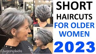 PREMIUM HAIRCUTS For OLDER WOMEN 50 [upl. by Meda896]