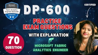 DP600  Microsoft Fabric Analytics Engineer Associate Exam  Question70 [upl. by Georgetta709]