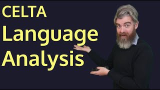 How to Analyze Language for CELTA [upl. by Casilda]