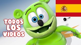 Spanish Gummy Bear Songs TODOS LOS VIDEOS Osito Gominola Song Extravaganza [upl. by Johppah]