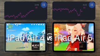 iPad Air 4 vs iPad Air 5 Genshin Impact FPS Test  Is the Upgrade Worth IT [upl. by Leur]