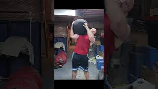 Repeated sandbag cleans sandbags sandbagworkout motivation [upl. by Hopper]