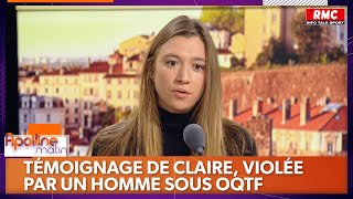 Claire a été violée par un homme sous OQTF à Paris dans le hall de son immeuble [upl. by Sig461]