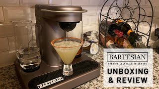 BARTESIAN COCKTAIL MAKER 2022  UNBOXING amp REVIEW  COCKTAILS ON DEMAND [upl. by Hsevahb181]