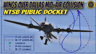 NTSB Docket Wings Over Dallas B17 MidAir Collision Nov 2022 [upl. by Breban]