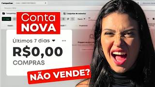 Você NÃO VENDE no Facebook Ads porque sua conta é NOVA [upl. by Ailak]