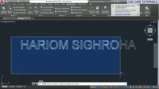 AutoCAD 2018 Tutorial for Beginners 87 HOW TO EXPLODE THE TEXT IN AUTOCAD 2018 [upl. by Bowe569]