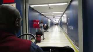 20140914 LAX Airport from Terminal 6 to 5 [upl. by Leodora]