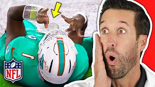 ER Doctor REACTS to Worst Football Injuries in NFL History [upl. by Wilone183]