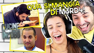 quotQUA SI MANGIA DI MERAquot 😱 REACTION A CUCINE DA INCUBO 🍳 [upl. by Ahsiekel402]