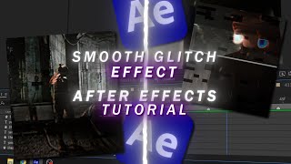 Smooth Glitch Effects  After Effects Begginer GUIDE [upl. by Jenne]