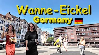 WanneEickel 🇩🇪 Germany Central Station City Walk 4K 🏃‍♂️👍 [upl. by Gracia50]