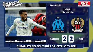 OM 22 Nice  Le goal replay dune rencontre mouvementée qui aurait pu basculer à la 90e minute [upl. by Dinny]