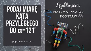 Podaj miarę kąta przyległego do α121 Kąt przyległe i wierzchołkowe [upl. by Atworth]