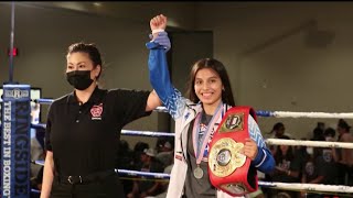 Una campeona irrepetible que aspira a brillar en el boxeo [upl. by Weisler]