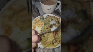 Chilaquiles verdes comidasrapidasyfacilesdehacer mexicanfood food cooking [upl. by Aitnis981]