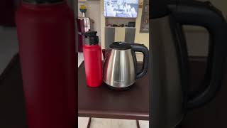 Pigeon 1 5 litre Hot Kettle and Stainless Steel Water Bottle Combo used for boiling Water [upl. by Eceryt]