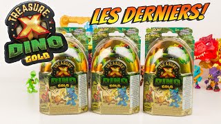 TRESOR X DINO GOLD Je fouille les trois derniers blocs pour trouver un trésor en or [upl. by Aisauqal]