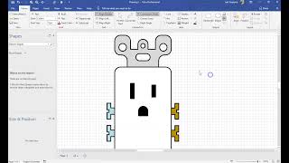 Video 8 Create a Decora Receptacle in Visio [upl. by Barris]