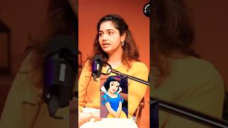 Rucha Dighe Snow White voice😳The Motor Mouth Podcastshortsshortvideoviralvideotrending [upl. by Diella]