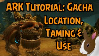 How to Tame amp Use a Gacha in ARK Survival Evolved  PC  PS  Xbox ark extinction [upl. by Hermione]