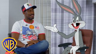 Brian Bell 🇺🇸  Athlete Interview  Looney Tunes Presents Sports Talk with Bugs Bunny  wbkids [upl. by Akere]