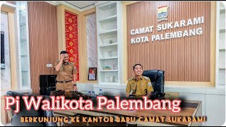 Pj Walikota Palembang□Penyerahan Sembako Arahan Presiden RI [upl. by Aitnic]