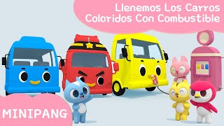 rima infantil educativa con Miniforce  Llenemos Los Carros Coloridos Con Combustible [upl. by Einaej]