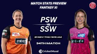 Perth Scorchers Women vs Sydney Sixers Women  PSW vs SSW Dream11 Prediction Who will win [upl. by Spiegelman]