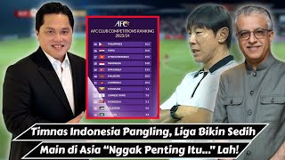 Timnas Indonesia Bikin Pangling amp Liga Indonesia Belepotan di Asia [upl. by Atteuqnas237]