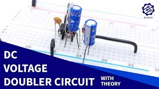 DC Voltage Doubler Circuit using 555 Timer IC  With Theory amp Explanation [upl. by Crosse]