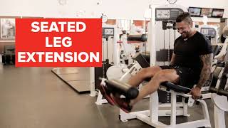 GoodLife Fitness How to use the Leg Extension and Curl Machines [upl. by Georgiana]