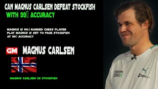 Magnus Carlsens 99 Accuracy vs Stockfish Play Magnus Age 31 vs Stockfish [upl. by Ahsenre760]