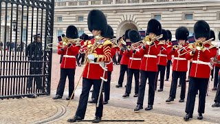 Changing Of The King’s Guards Great View [upl. by Inat]