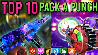 Top 10 BEST PACK A PUNCHED Guns In Black Ops 6 Zombies [upl. by Lidda660]