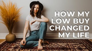 HOW MY LOW BUY CHANGED MY LIFE  HOW TO STOP SHOPPING 💸 [upl. by Maxia169]