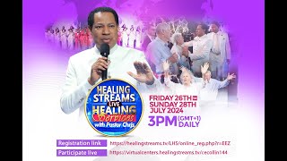 LIVE HEALING STREAMS LIVE HEALING SERVICE WITH PASTOR CHRIS DAY 1  JULY 26th 2024 [upl. by Nett]