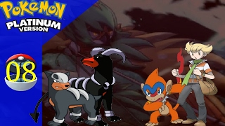 Pokémon Platinum ep08  HoundourHoundoom e Barry PtBr [upl. by Orteip666]