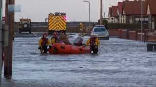 Rhyl Flooding 5 TH Dec 2013 [upl. by Aihcropal]