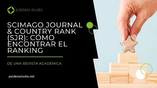 Scimago Journal amp Country Rank SJR cómo encontrar el ranking de una revista académica [upl. by Ayita]