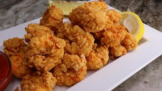 How To Make The BEST Fried Shrimp Better Than Popeyes Crispy Fried Shrimp [upl. by Tecil51]