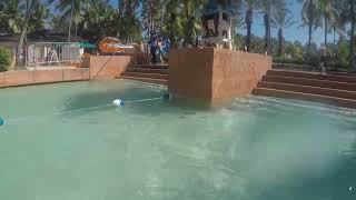 Atlantis Bahamas Aquaventure 2023  Leap of Faith bodyslide [upl. by Yerfoeg]