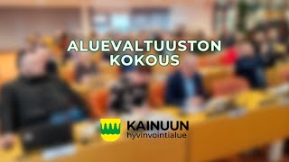 Kainuun aluevaltuuston kokous 4112024 klo 9 [upl. by Collis92]