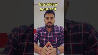 How to introduce yourself in english introduce yourself in interviewself introduction in english [upl. by Ruddie]